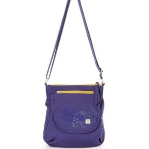 VGUC Haiku Jaunt Crossbody - Indigo/Moss